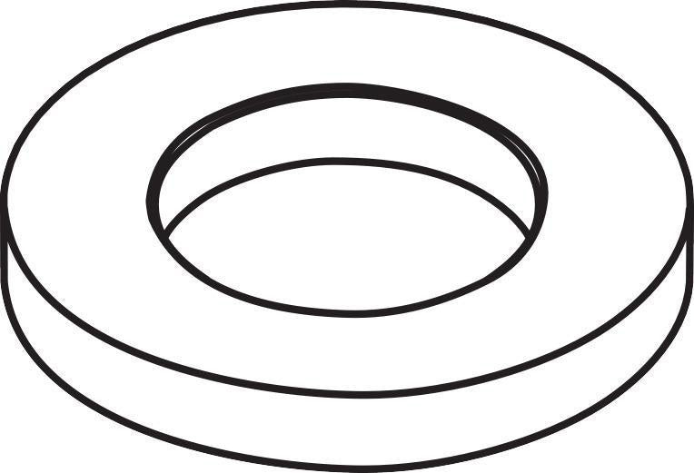 AXOR Montreux Rosette für Wannenarmatur/Brause AP – Ø 65 mm, Chrom
