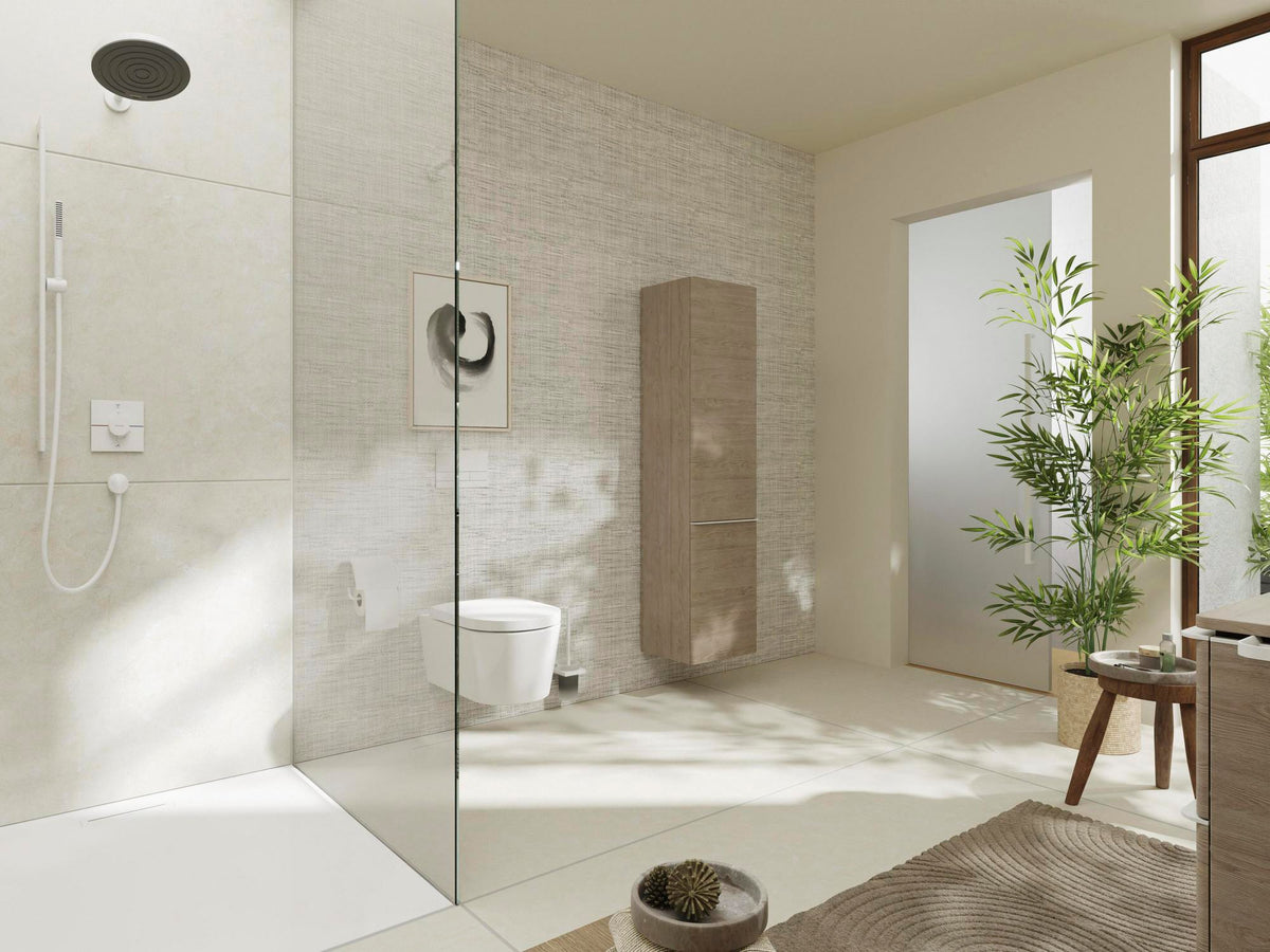 HANSGROHE EluPura S Wand-WC Set weiß mit HygienEffect und SoftClose