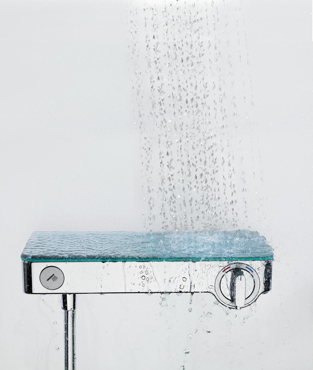HANSGROHE ShowerTablet Select 300 Brausethermostat DN15 Aufputz Chrom – CoolContact & Select-Button