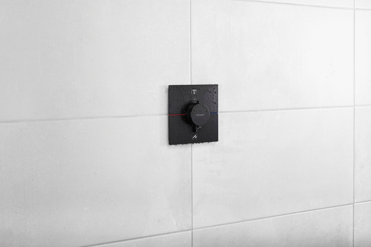HANSGROHE ShowerSelect Comfort E Thermostat Fertigmontageset UP Chrom für 2 Verbraucher