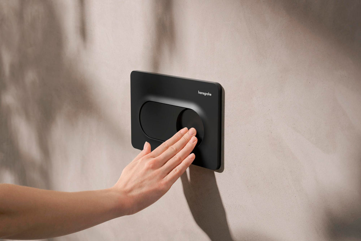 HANSGROHE iFrame Original S Betätigungsplatte – 2-Mengen-Spülung, Chrom, mechanisch