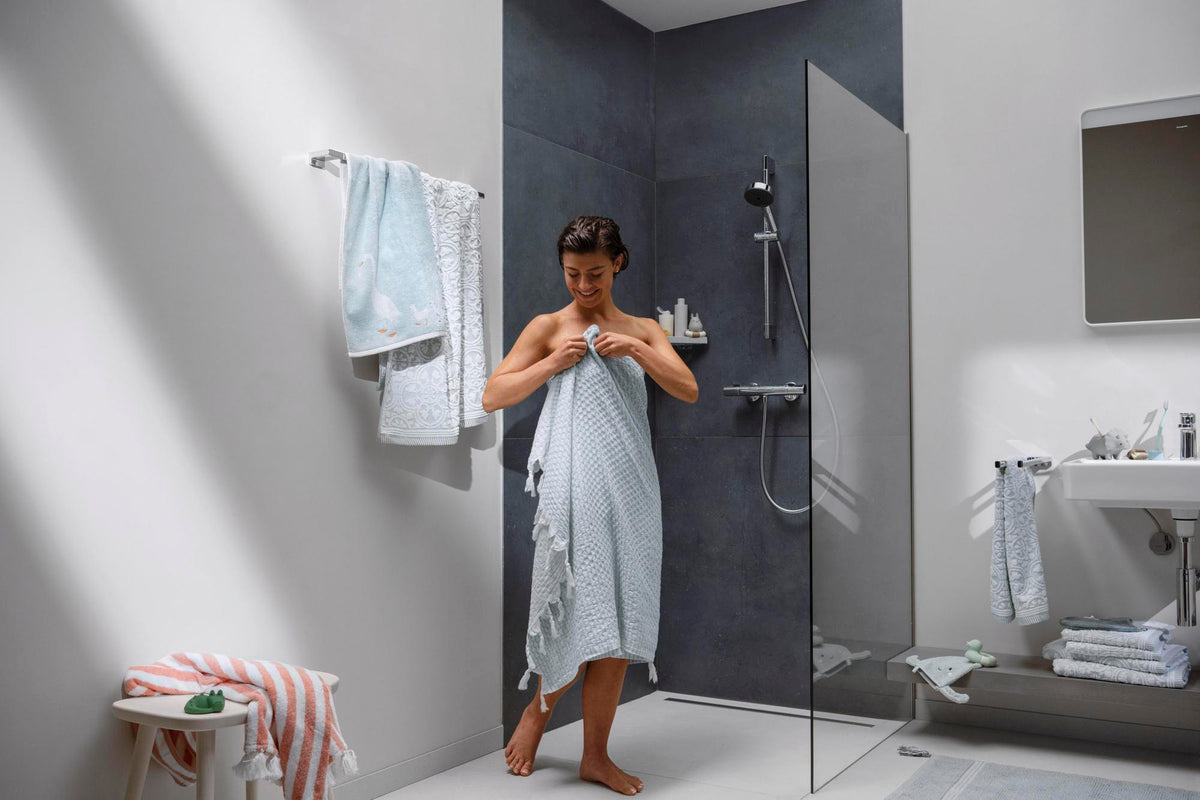 Hansgrohe AddStoris Seifenablage Chrom – Wandmontage mit verdeckter Befestigung