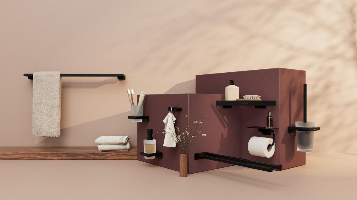 Hansgrohe AddStoris Seifenablage Chrom – Wandmontage mit verdeckter Befestigung
