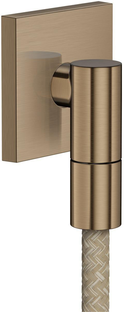 AXOR Wandanschluss Wall outlet Fine eckig G1/2" mit Rückflussverhinderer und Rosette