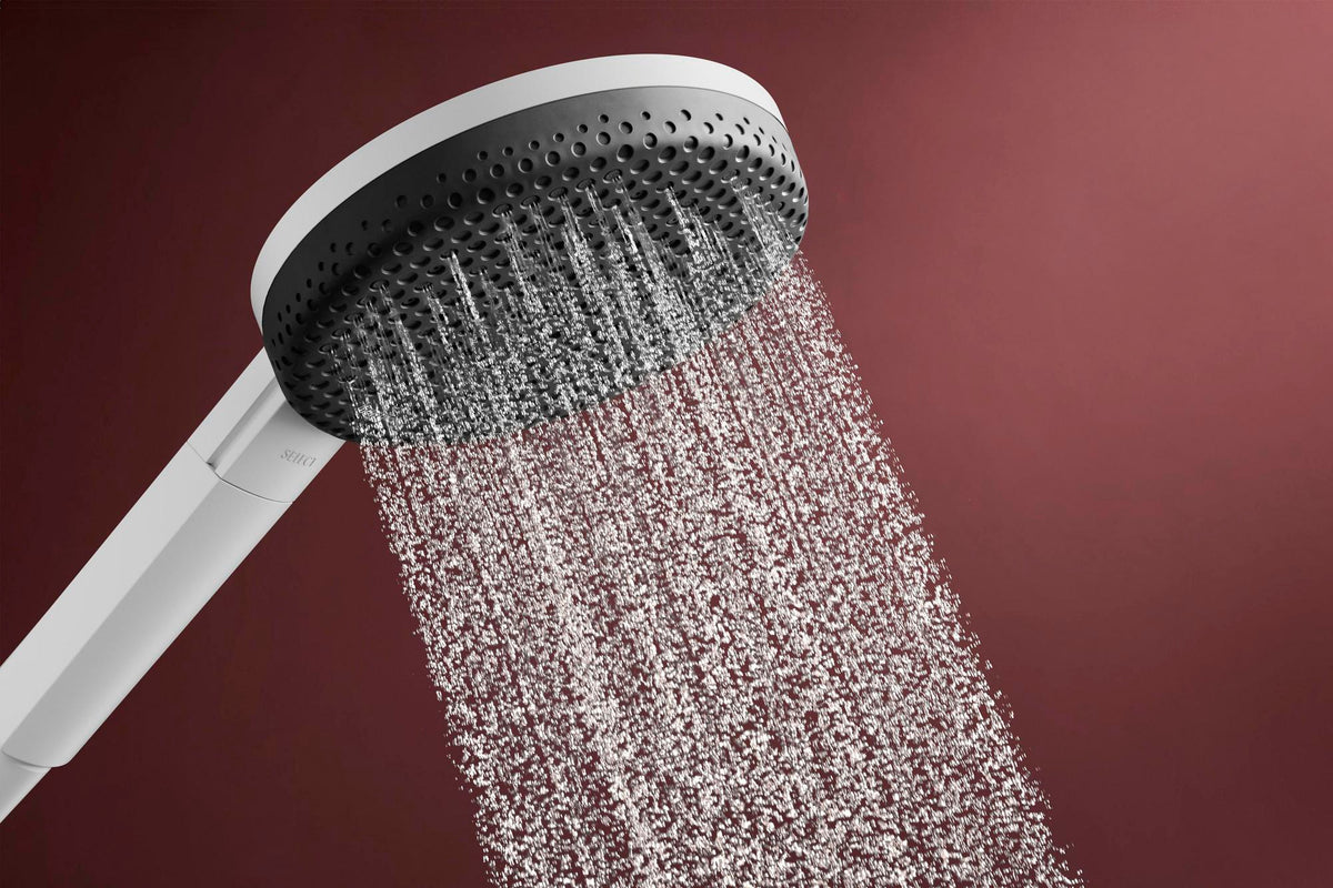 HANSGROHE Raindance Alive Select S Brausehalterset 125 mm 3jet EcoSmart mit Textilschlauch 1600 mm