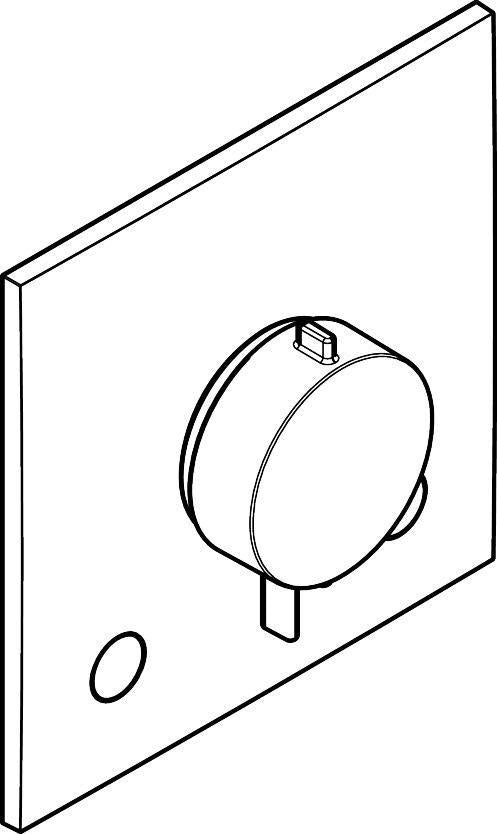 HANSGROHE Ecostat Comfort E Thermostat Fertigset für 2 Verbraucher – BBC, iBox universal 2