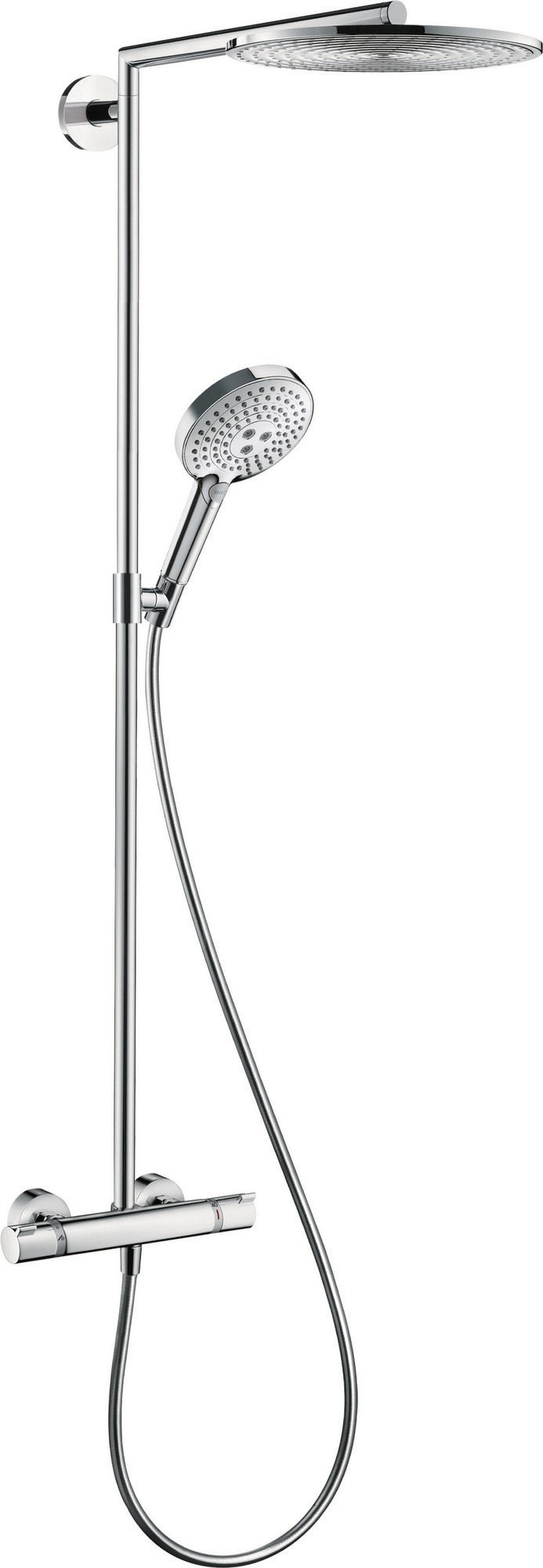HANSGROHE Showerpipe RAINDANCE SELECT S 300 Air DN 15 mit Thermostat – Chrom