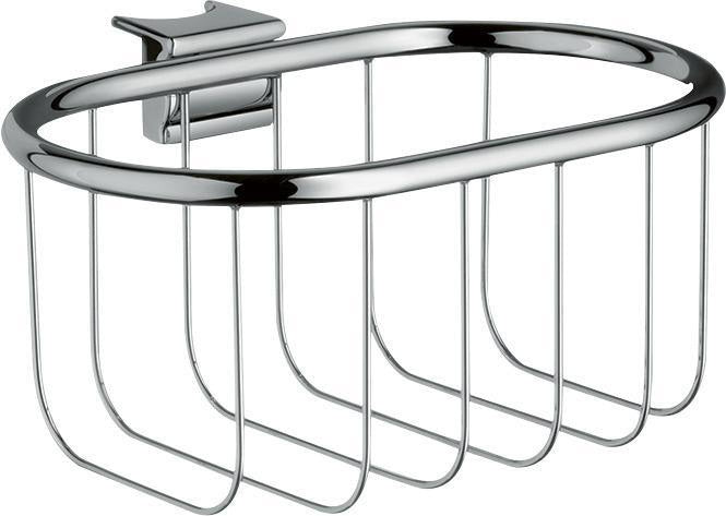 AXOR MONTREUX Seifenkorb für Unica Wandstange 22 mm, Chrom, oval, Metall