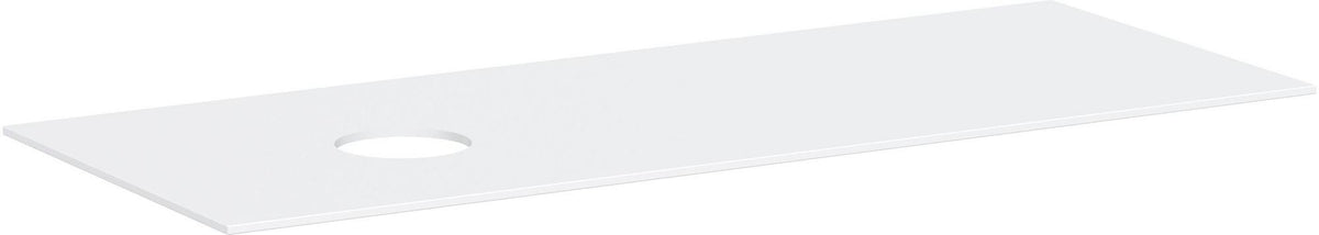 HANSGROHE Xevolos E Konsole 1370 mm mit Ausschnitt links, ohne Hahnloch, matt