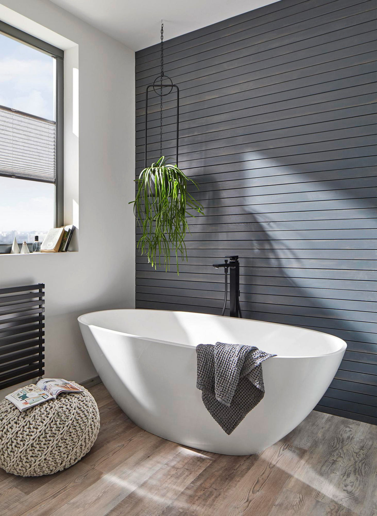 HANSGROHE Metropol Einhebel-Wannenmischer bodenstehend DN15 Chrom mit Stabhandbrause