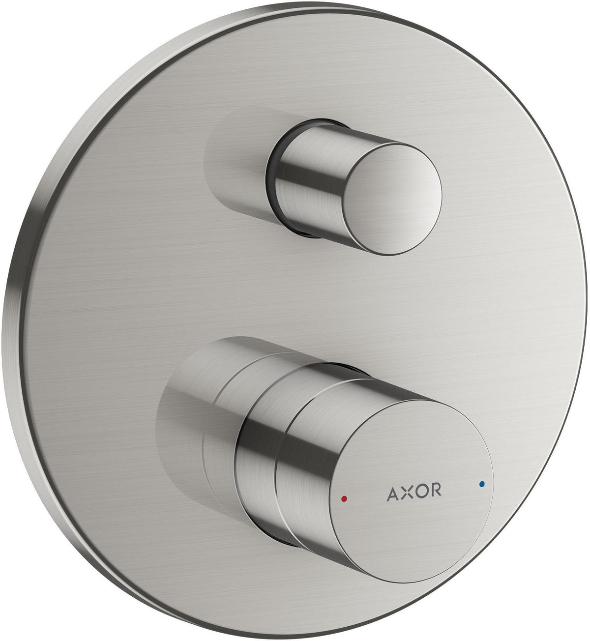 AXOR UNO Wannenmischer Aufputz Chrom – Einhebelmischer mit Umsteller und Keramikmischsystem