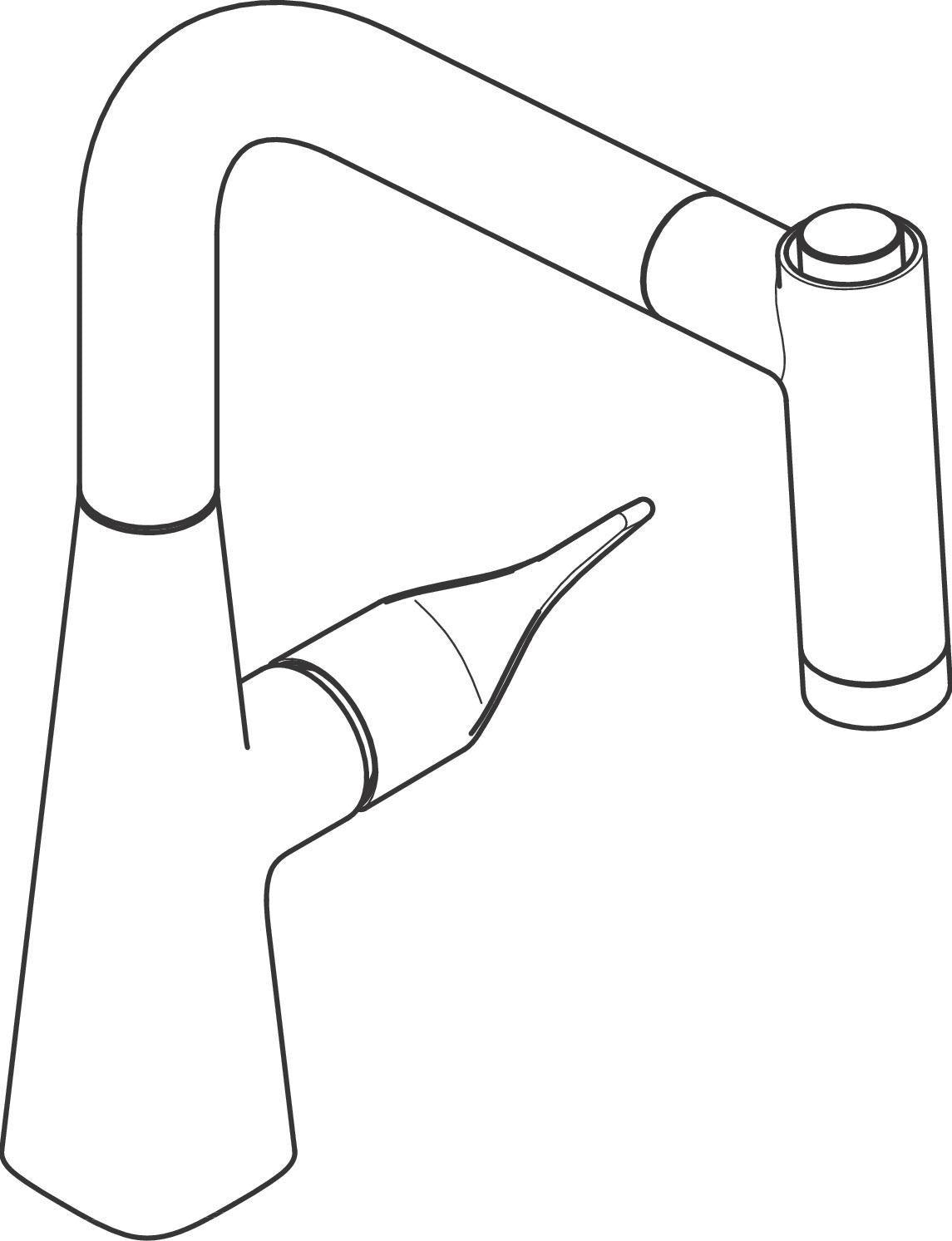 HANSGROHE Metris M71 Einhebel-Küchenmischer 220 mit sBox und Ausziehbrause, Chrom