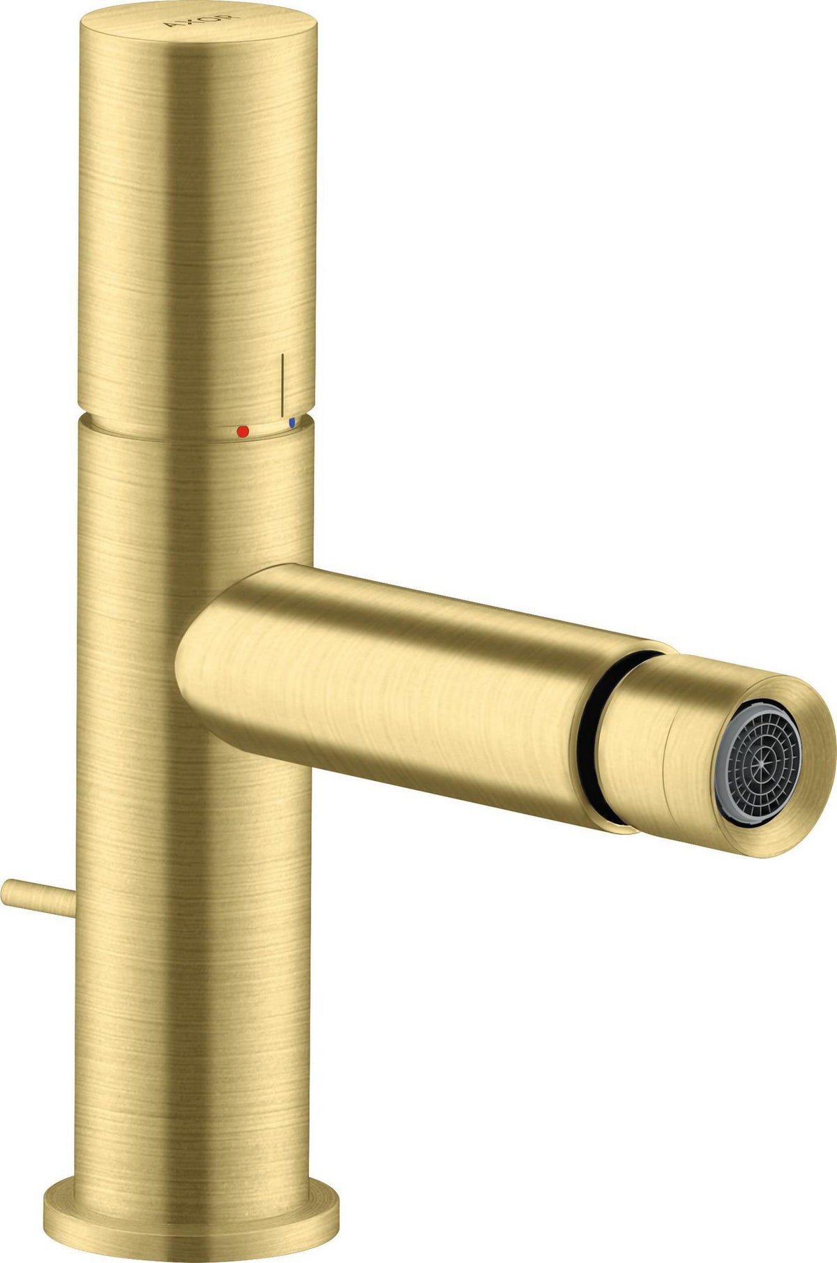 AXOR UNO Einhebel-Bidetmischer von Hansgrohe – Chrom, mit Ablaufgarnitur und Kugelgelenk-Luftsprudler