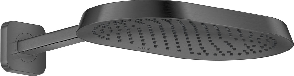 AXOR ShowerSphere 1jet Kopfbrause 370 x 220 mm mit Brausearm – Rain FlexPower, QuickClean+