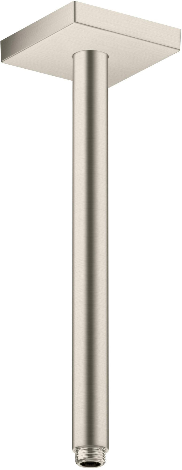AXOR Decken-Anschlussstück 300 mm DN 15 eckig brushed brass