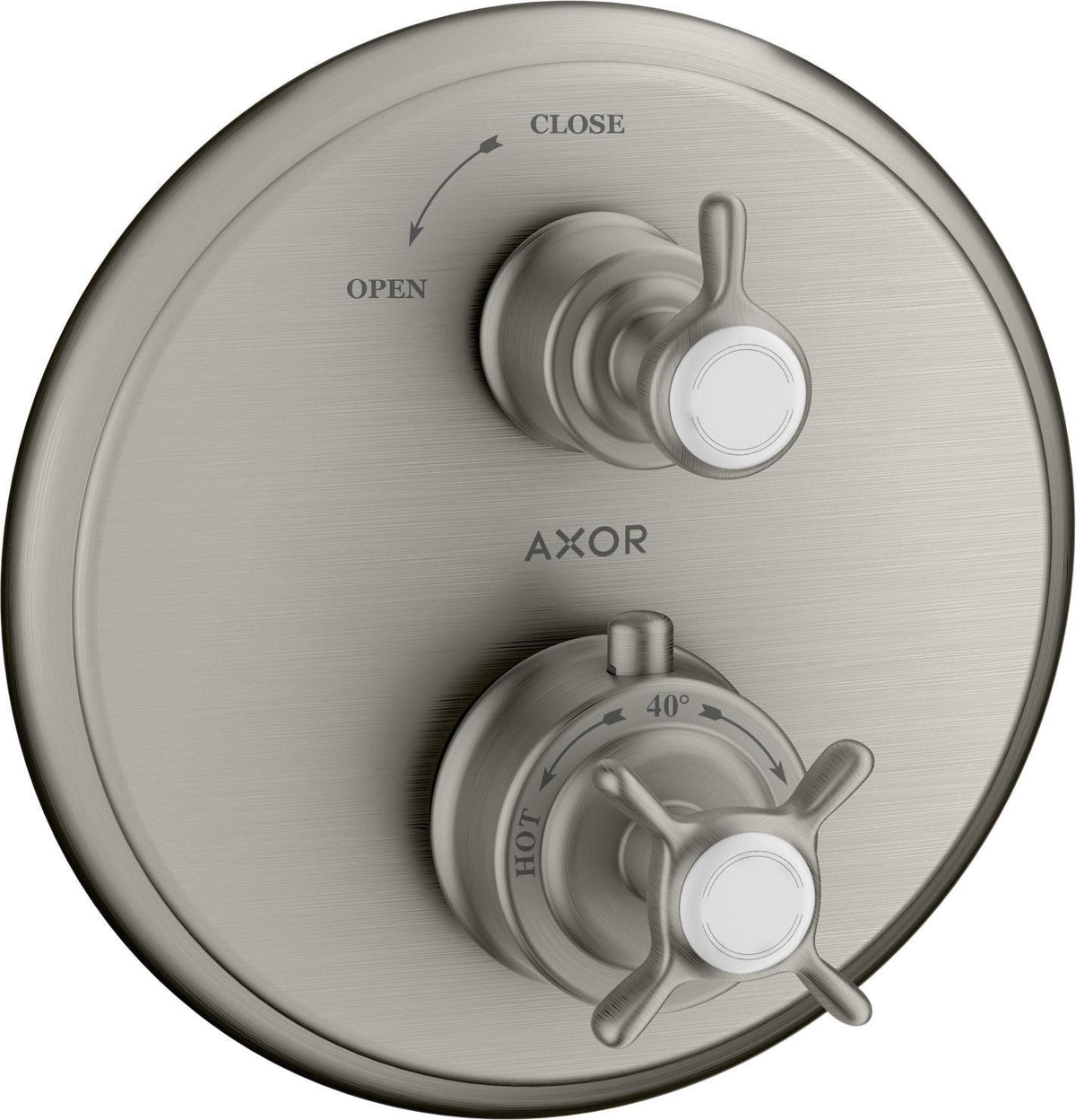 AXOR MONTREUX Unterputz-Thermostat mit Abstellventil, Chrom – 1 Verbraucher