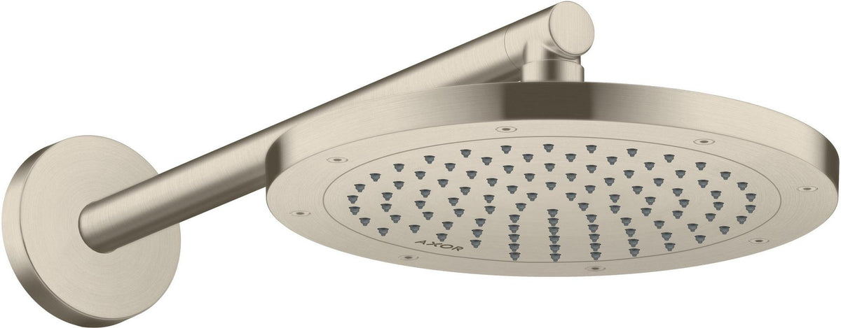AXOR Kopfbrause 245 1 Jet EcoSmart Chrom – Rain-Duschkopf für Wand- und Deckenmontage