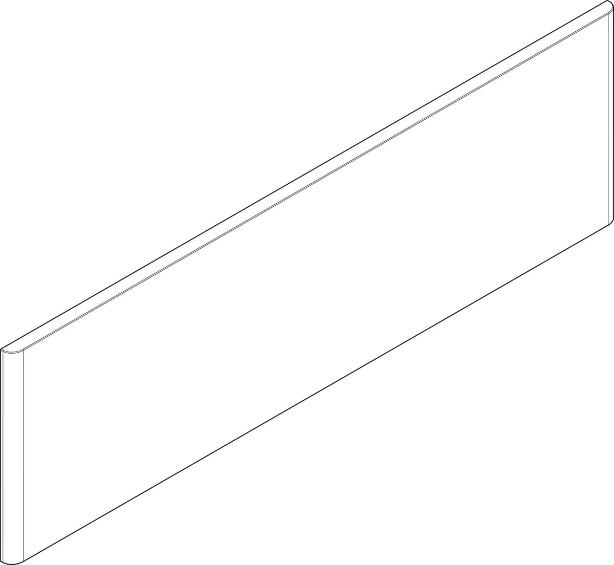 HANSGROHE Xelu Q Auszugsfront WXTR098 DGM – Badmöbel-Frontblende in Dunkelgrau Matt