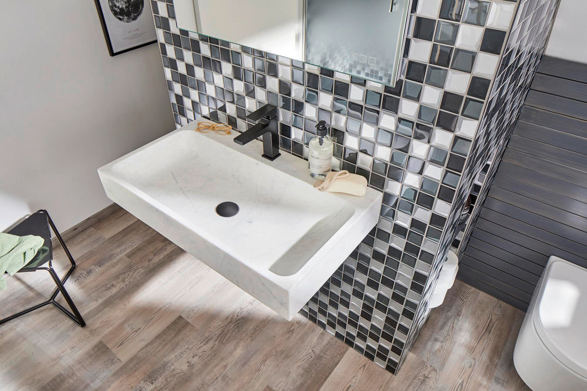 HANSGROHE Metropol Einhebel-Waschtischmischer 110 mit Push-Open Ablaufgarnitur, chrom