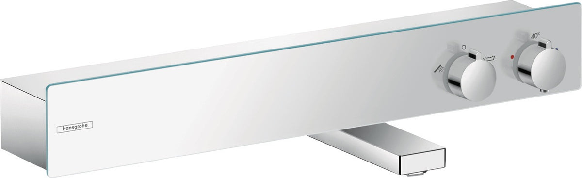 HANSGROHE ShowerTablet 600 Wannenthermostat mit CoolContact, 2 Verbraucher, Chrom