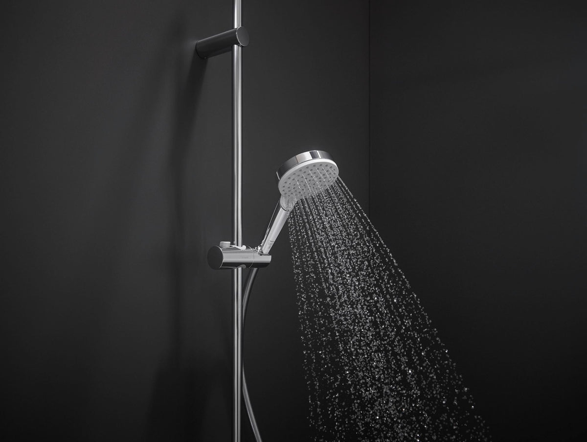 HANSGROHE Handbrause Crometta Vario DN 15, 2 Strahlarten, EcoSmart 9 l/min, weiß/chrom