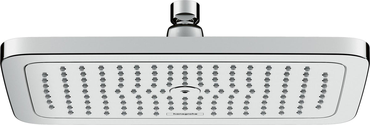 HANSGROHE Kopfbrause Croma E 280 1jet EcoSmart 9 l/min chrom – 280 x 170 mm, RainAir, wand- oder deckenmontierbar