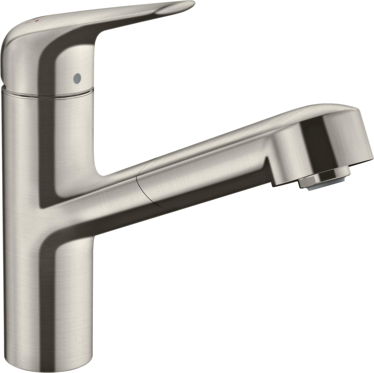 HANSGROHE Focus M42 Spültischmischer 150 Ausziehauslauf chrom – ComfortZone, MagFit, Quick-Connect