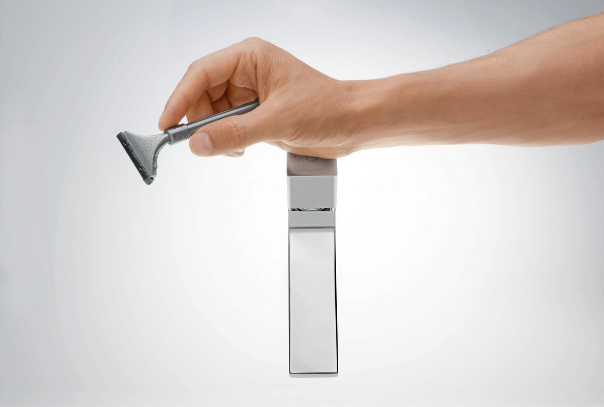 HANSGROHE Metropol 110 Select Waschtischmischer mit Push-Open Ablaufgarnitur, chrom