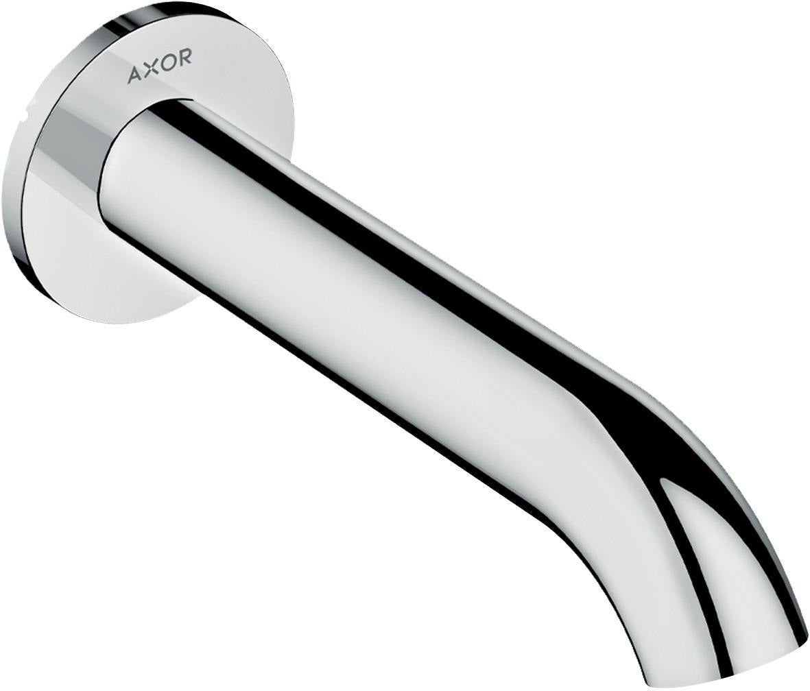 AXOR Uno Wanneneinlauf gebogen in Chrom – Wandmontage, 178 mm Ausladung, DN20