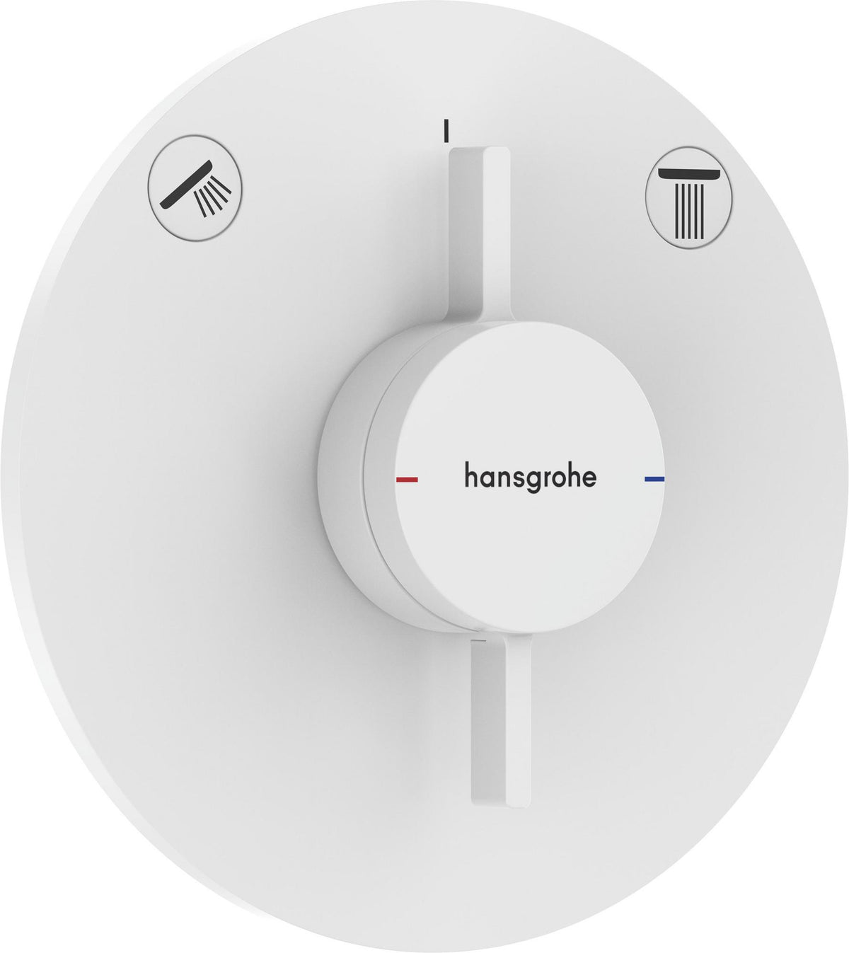 HANSGROHE HG Mischer DuoTurn S Unterputz, 2 Verbraucher chrom – Mengensteuerung und Umsteller
