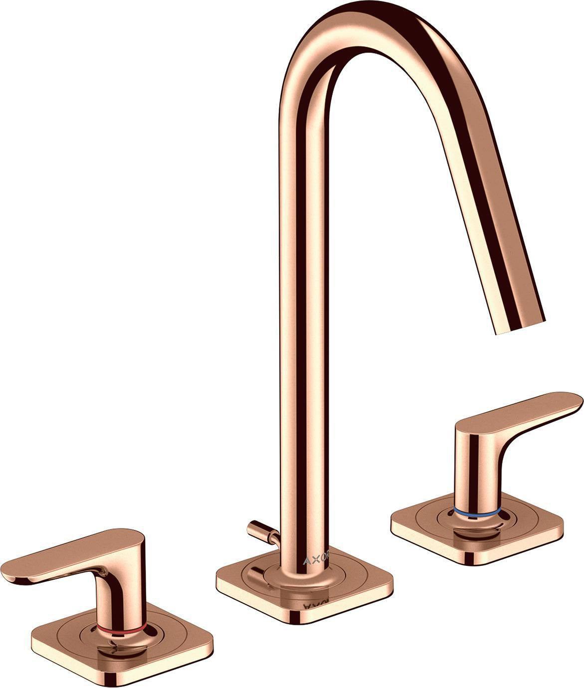 AXOR CITTERIO M 3-Loch-Waschtischarmatur DN 15, Hebelgriffe, Chrom, ComfortZone 160
