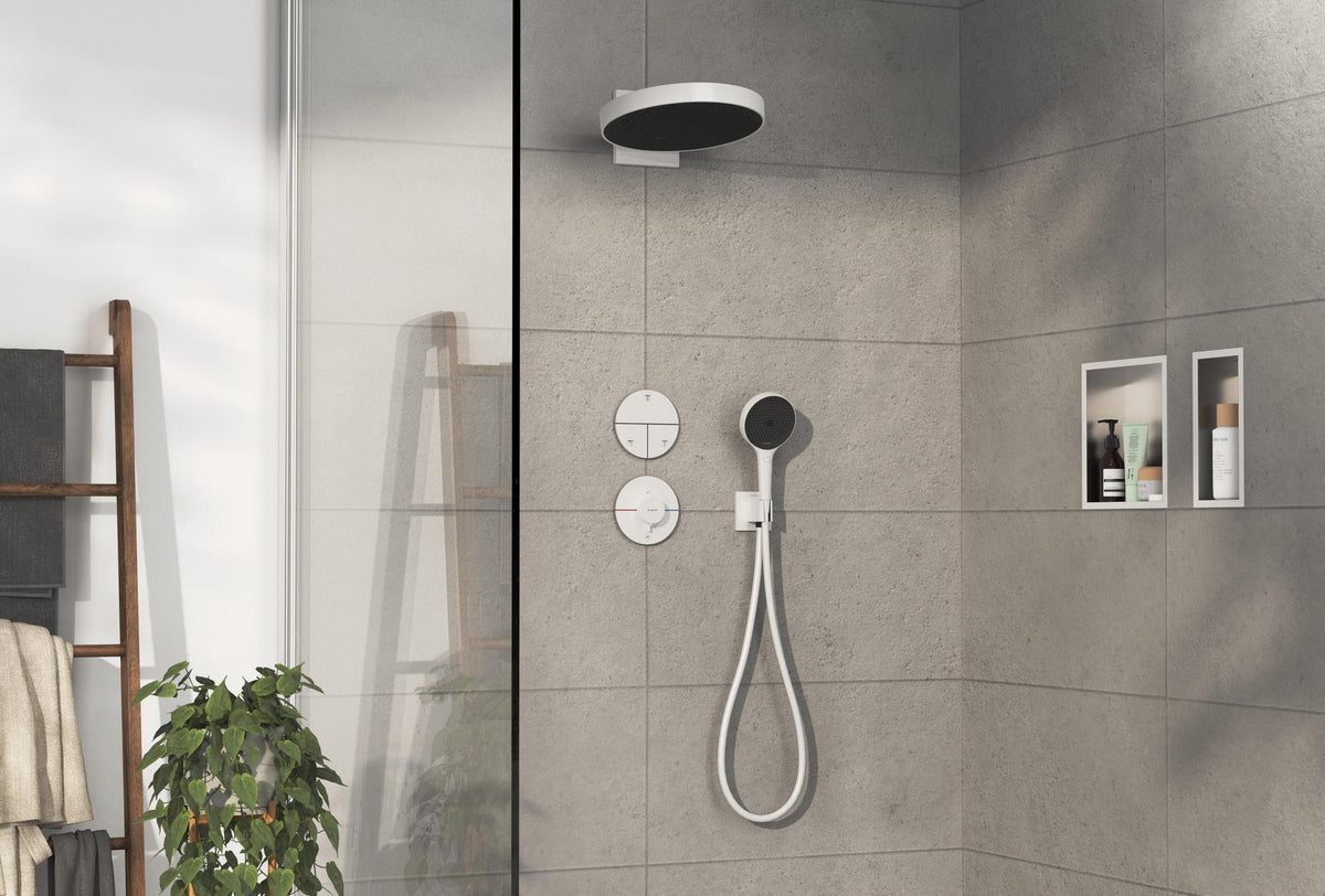 HANSGROHE ShowerSelect Comfort S Thermostat Unterputz Chrom – 1 Verbraucher + Abgang