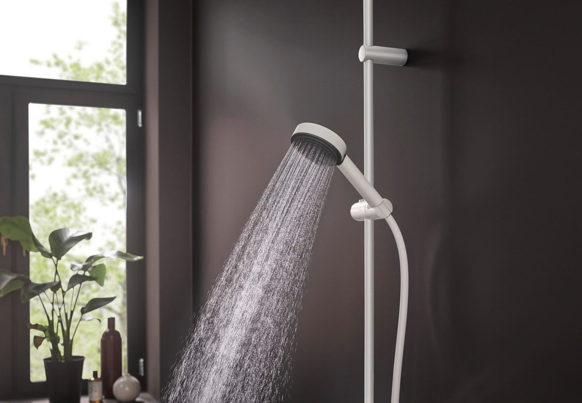 HANSGROHE Pulsify 105 1jet Handbrause mit PowderRain und QuickClean in Chrom