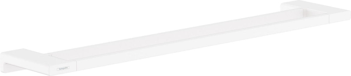 Hansgrohe AddStoris Doppelbadetuchhalter 648 mm Chrom – Wandmontage, Metall, verdeckte Befestigung