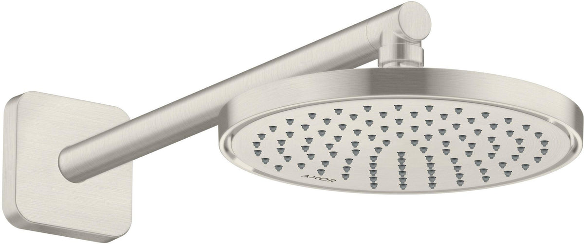 AXOR Kopfbrause 220 1jet EcoSmart Chrom – Rain-Duschkopf mit Antikalk, 220 mm, für Wand- und Deckenmontage