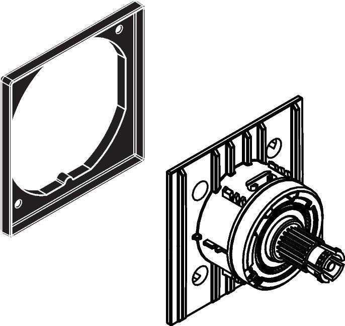 Hansgrohe HG Griffadapter RainSelect – Passgenaues Zubehör für Ihre RainSelect Duscharmatur