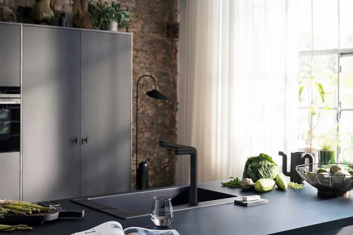 HANSGROHE SodaSystem 240 Aqittura M91 Starter Set – gefiltertes, gekühltes & sprudelndes Wasser direkt am Hahn