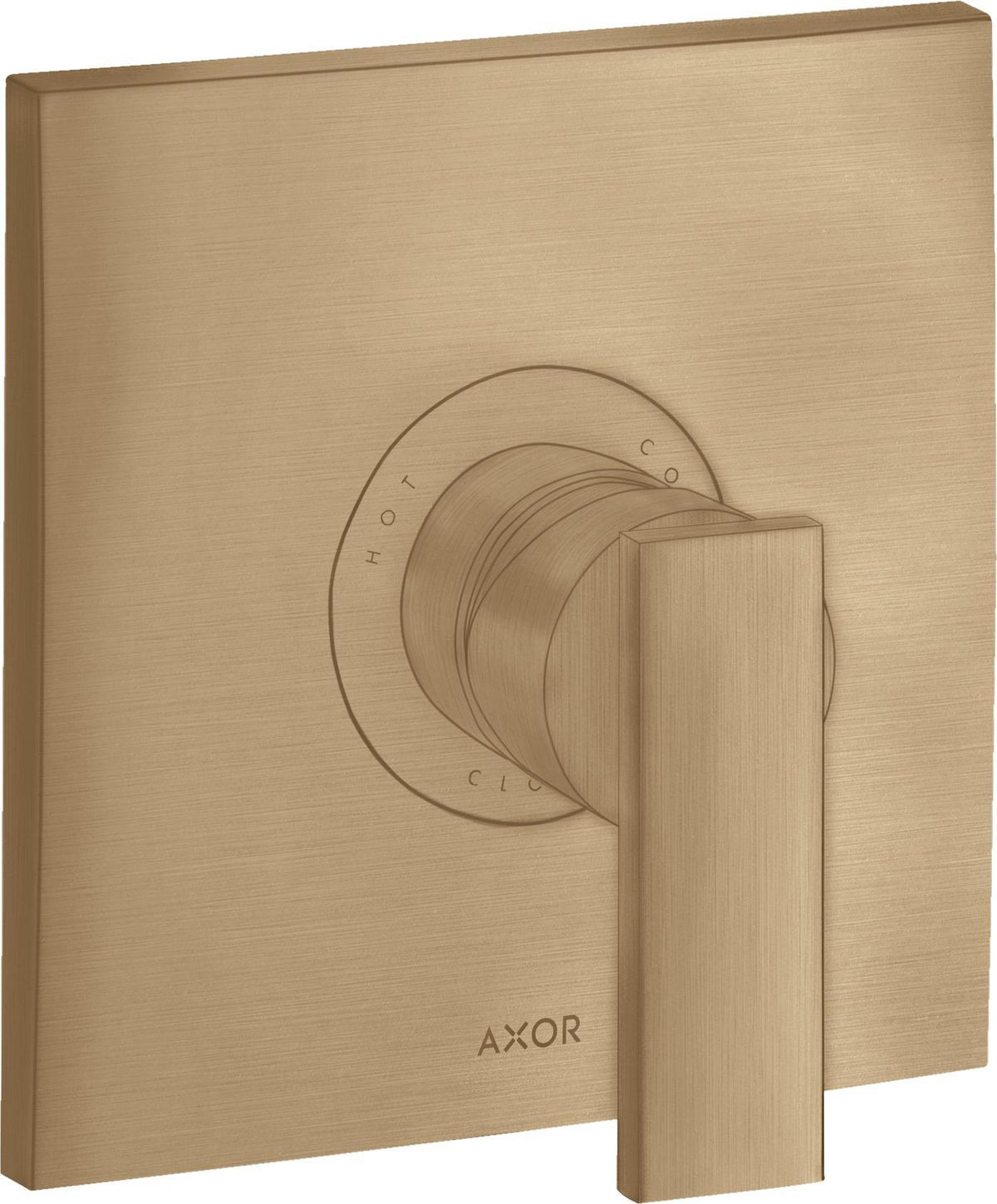AXOR CITTERIO Brause-Einhandhebelmischer DN 15 UP chrom – Unterputz Armatur mit Keramikmischsystem