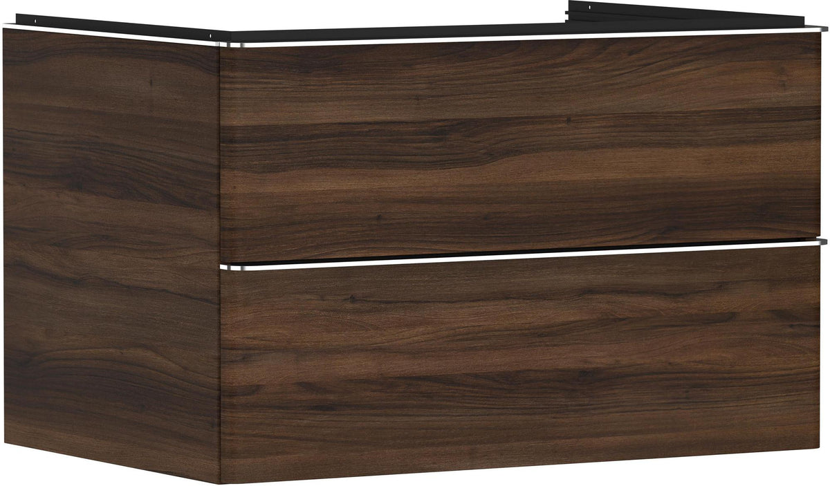 HANSGROHE Waschtischunterschrank Xelu Q 780 mm weiß hochglanz mit SoftClose und Inneneinteilung
