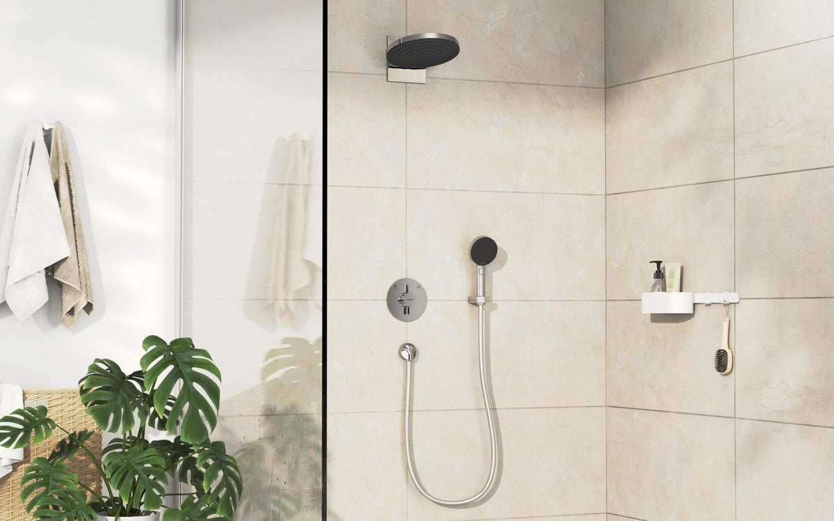 HANSGROHE HG Mischer DuoTurn S Unterputz, 2 Verbraucher chrom – Mengensteuerung und Umsteller