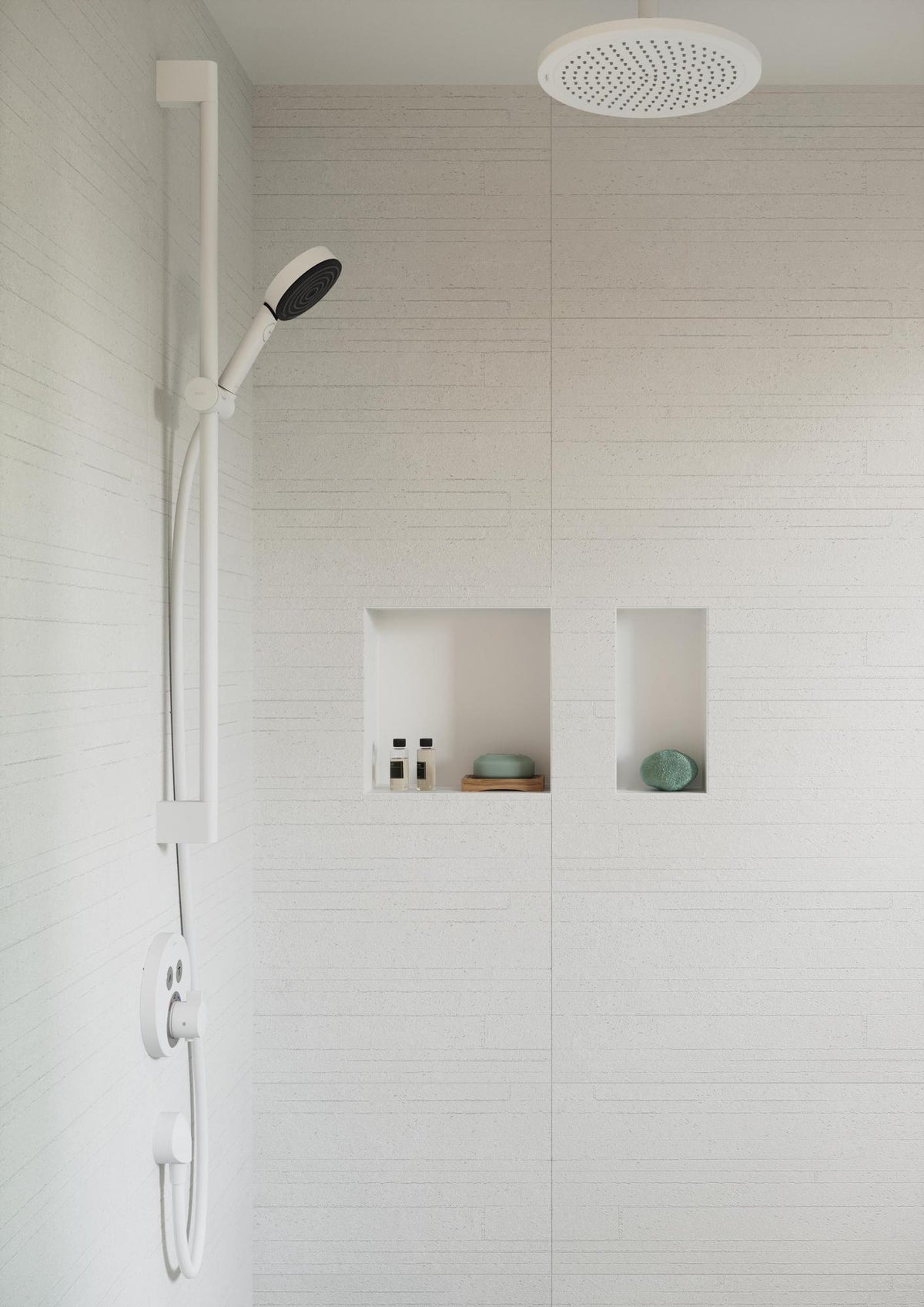 HANSGROHE XtraStoris Minimalistic Wandnische rahmenlos mattschwarz 300x150x100 mm