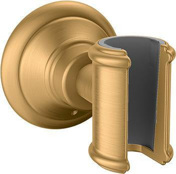 AXOR MONTREUX Brausehalter aus Metall in Chrom – Wandhalterung mit konischer Aufnahme