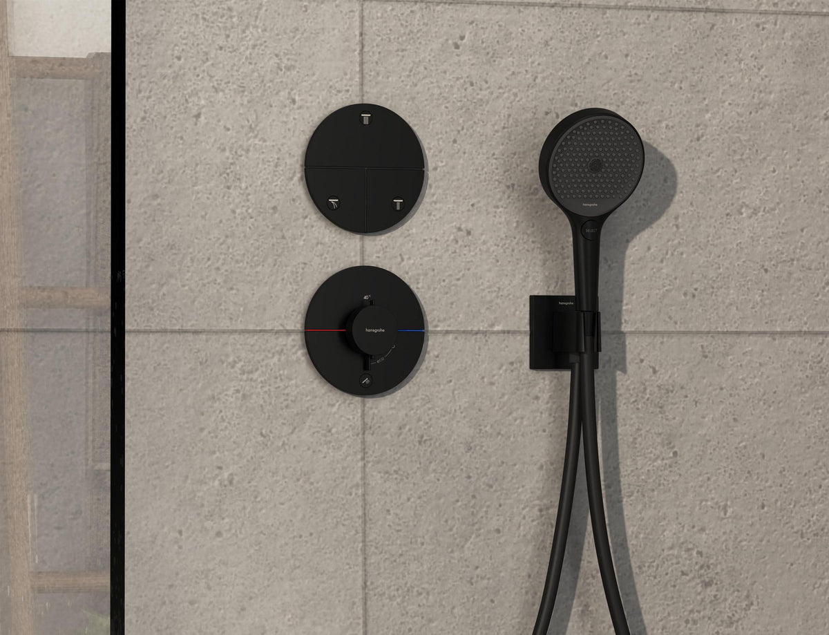 HANSGROHE ShowerSelect Comfort S Thermostat Unterputz Chrom – 1 Verbraucher + Abgang