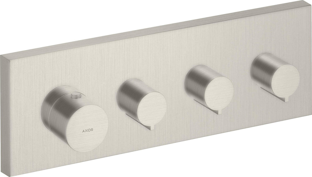 AXOR STARCK SHOWERCOLLECTION Thermostatmodul DN 20 für 3 Verbraucher, eckig, Chrom
