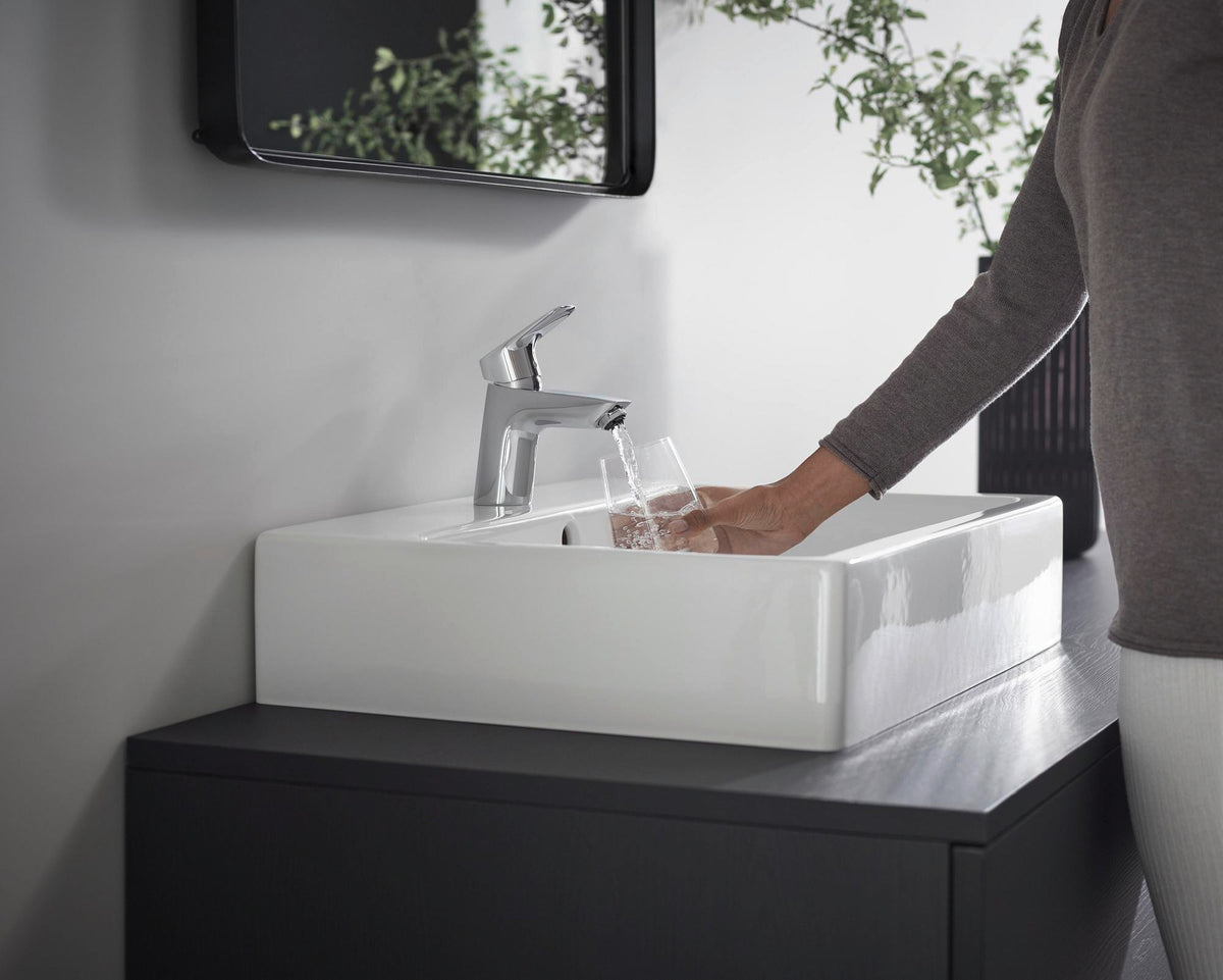 Hansgrohe Logis Einhebel-Waschtischmischer 70 DN 15 Chrom mit Push-Open Ablaufgarnitur