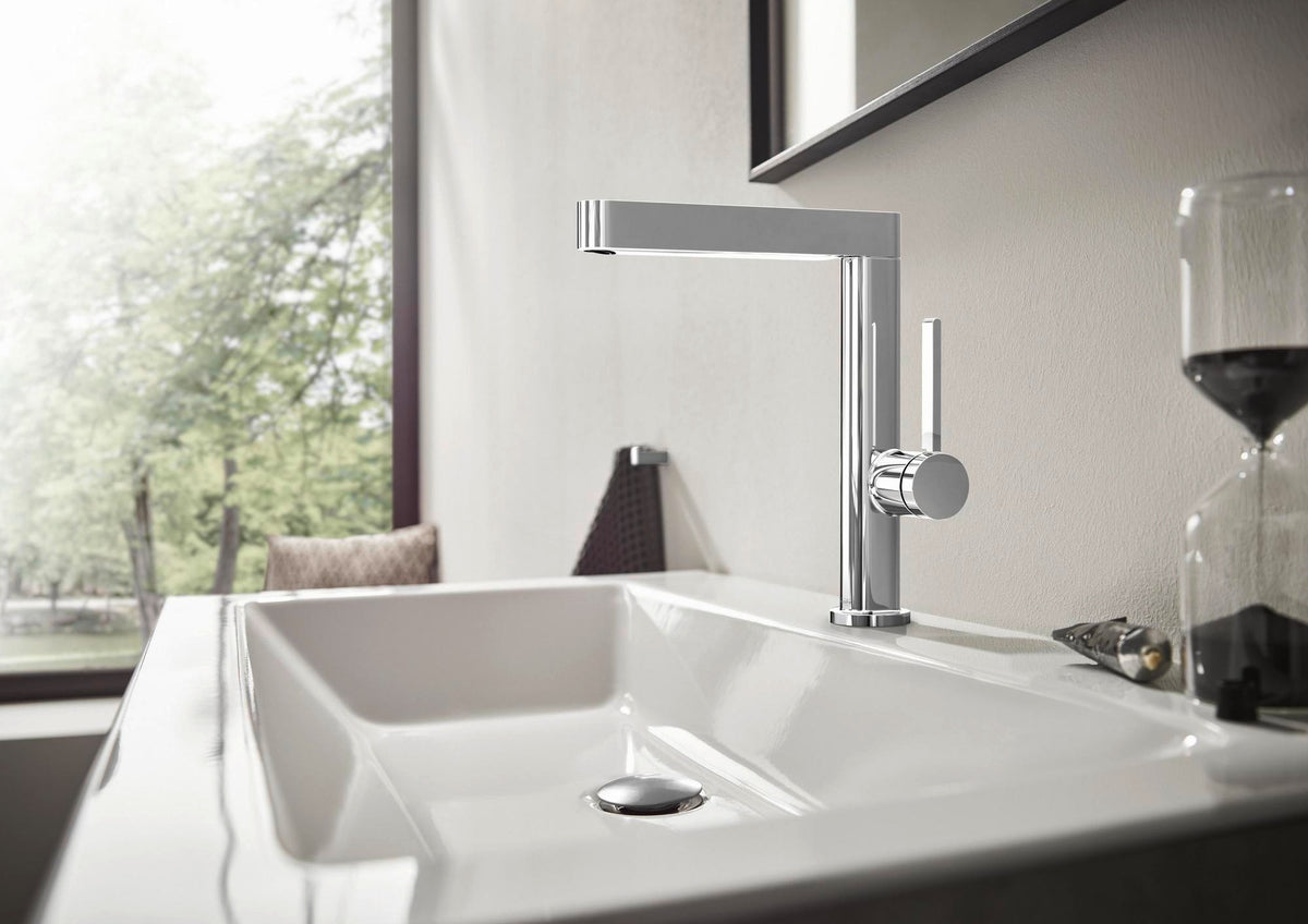 HANSGROHE Finoris 230 Einhebel-Waschtischmischer mit Push-Open Ablaufgarnitur, chrom