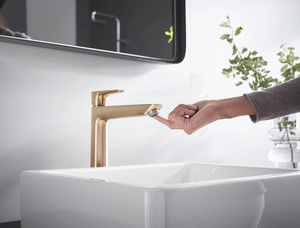 HANSGROHE Talis E Einhebel-Waschtischmischer 240 mit Zugstangen-Ablaufgarnitur, chrom