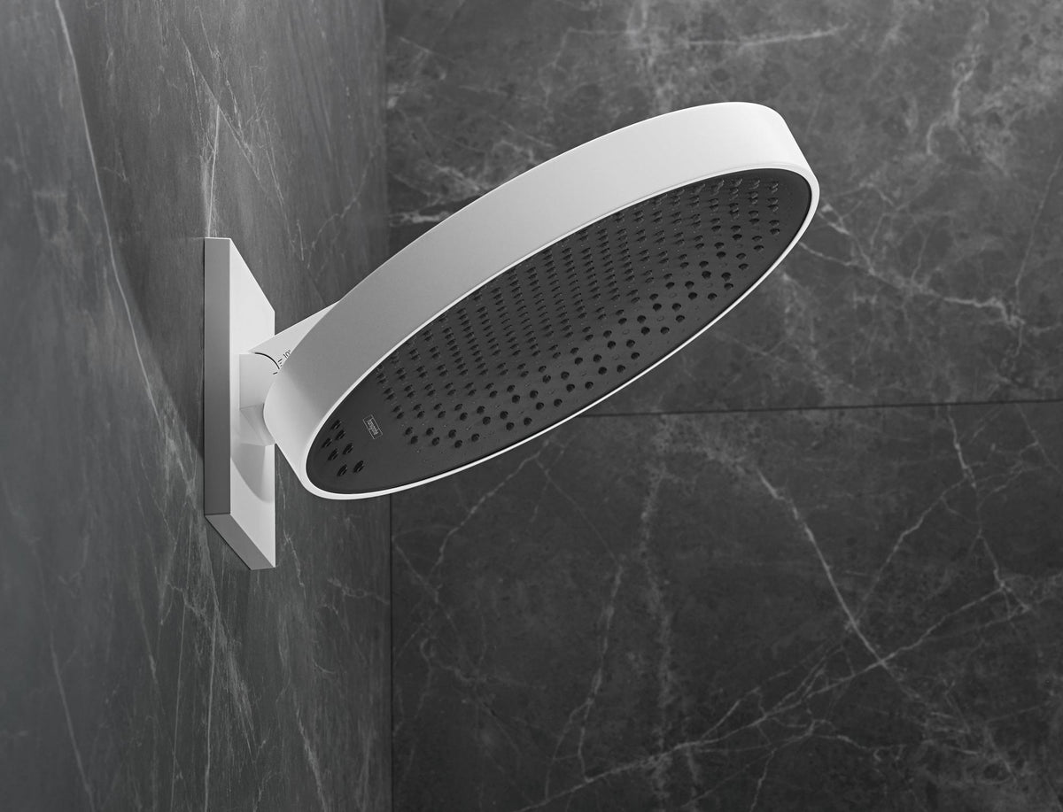 HANSGROHE Kopfbrause Rainfinity 360 3jet Wandmontage Chrom – 3 Strahlarten & Antikalk