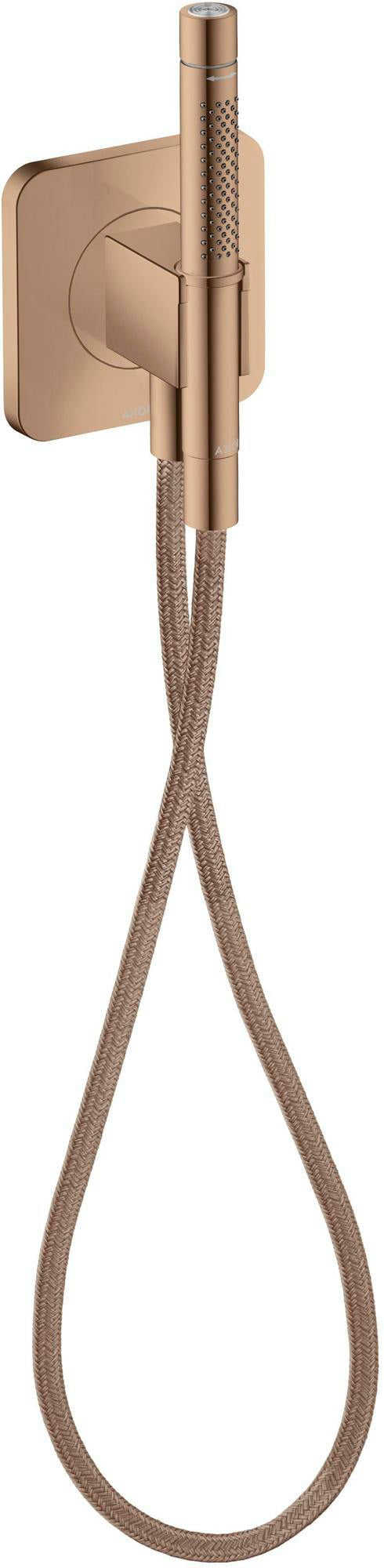 AXOR Citterio C Portereinheit 2 Jet 120 x 120 mm Softsquare mit Stabhandbrause