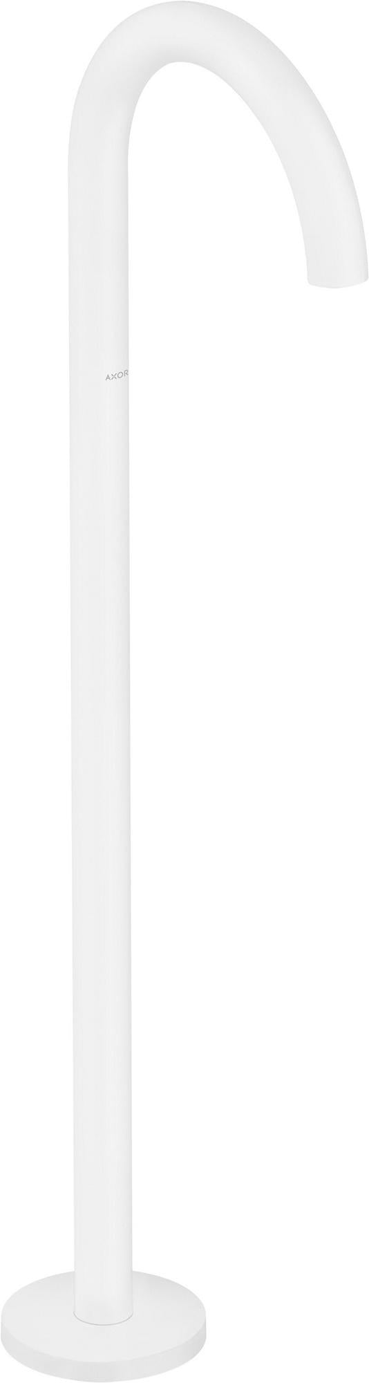 AXOR UNO Wanneneinlauf freistehend gebogen Chrom 928 mm von HANSGROHE